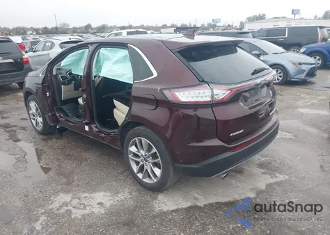 2018 Ford Edge Titanium from USA, damaged, VIN 2FMPK3K92JBC51152